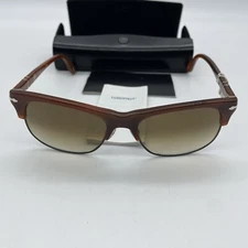 Persol Sunglasses 3034-S 957/51 Brown Havana Clubmasters with Brown Lenses 2012