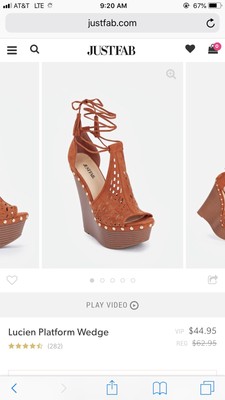 lucien platform wedge