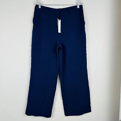 Bagatelle Collection Womens Pants Size 10 Blue Pockets New