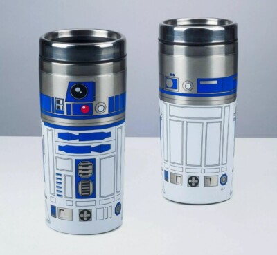 NEU PALADONE Offizieller Star Wars R2-D2 Travel Mug Kaffeetasse Doppelwandig 450ml