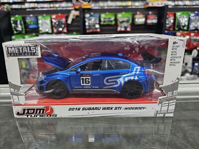 2018 Jada JDM Tuners Blue 2016 Subaru WRX STI 
