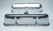New Ford 427 Chrome Pent Roof Valve Covers Shelby Cobra