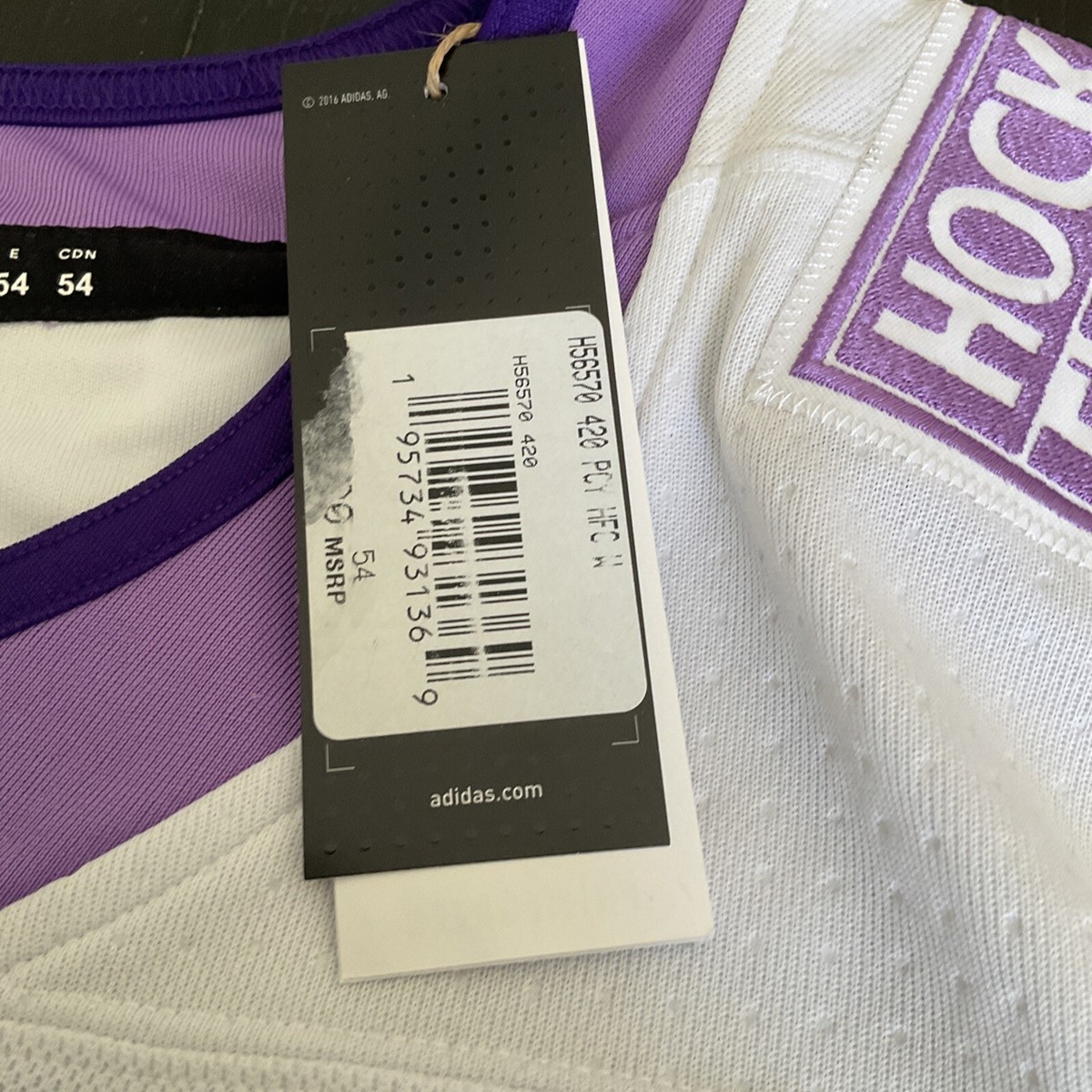 ADIDAS 2023 Hockey Fight Cancer Arizona Coyote ADIZERO Authentic