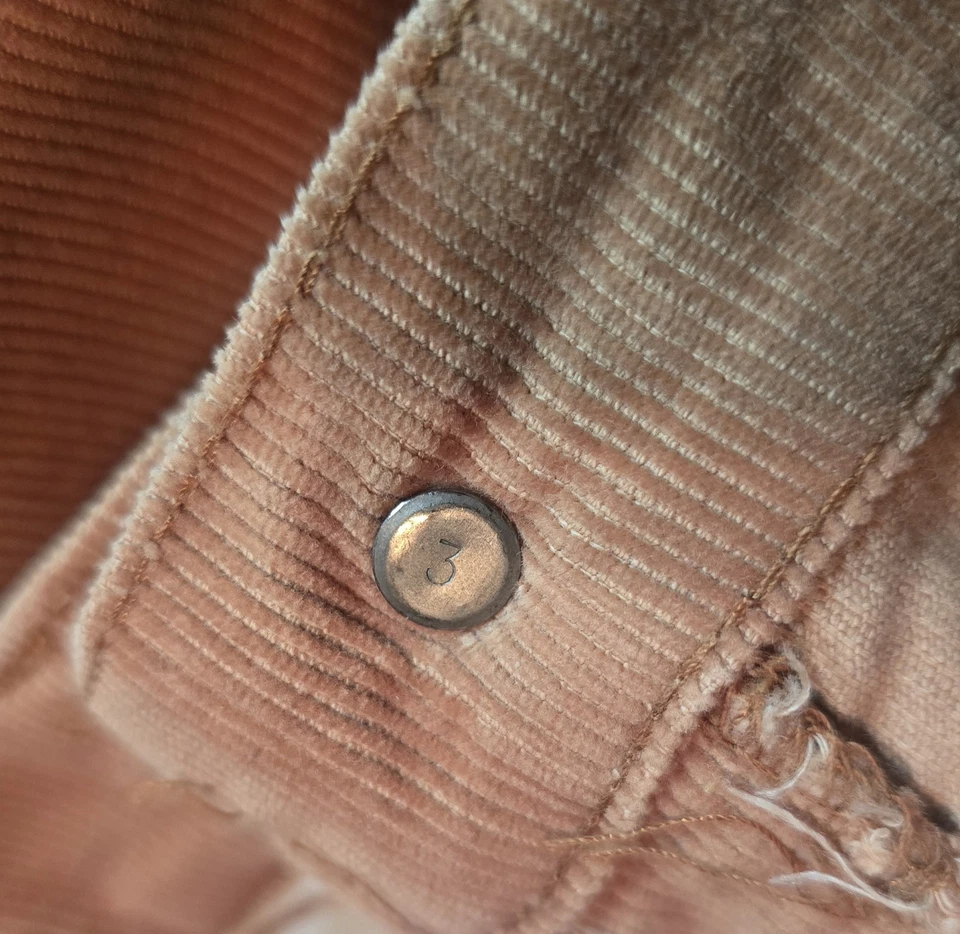 Pantalones de Colección Años 70 Levi’s 646 Rosa Pana Acampanados Campana 32x31 Garra EE. UU. Foto 3 de 4