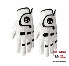 Men s Golf Gloves Hand Right with Ball Marker 2 Pack, Weathersof Large Left