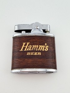 Vintage Hamm's Beer Gemsco Automatic Super Lighter Dr. Pepper Bottling Japan
