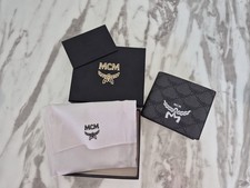 MCM Geldbörse Wallet Schwarz mit Box