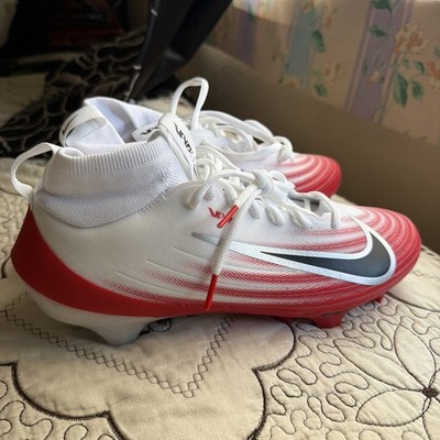 NEW Nike Air Zoom Vapor Pro 1 White Team Crimson Football Cleats