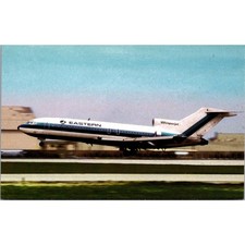 Eastern Airlines Boeing 727 Dependable Passenger Jet Vintage Postcard SPW9