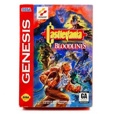 Castlevania: Bloodlines Sega Genesis (Authentic, CIB, Tested, Ships in a Box)
