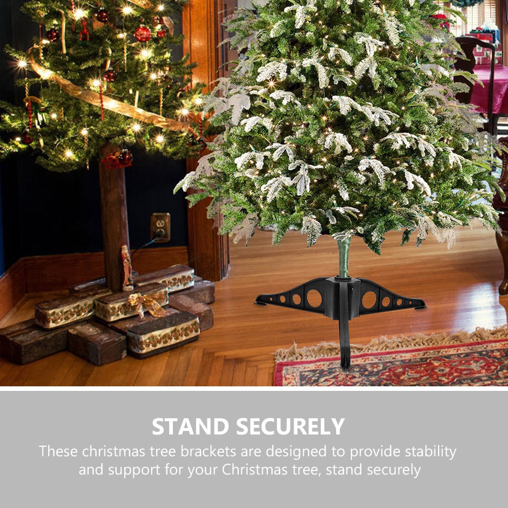 2 Pcs Christmas Tree Stand Artificial Base for Small Xmas Replacement Legs