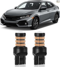 Amber Yellow 7443 7444 7440 T20 LED Blinker Light Bulbs Compatible with 2012-202