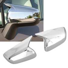 OX Horn Side Mirror Cover Caps Fits For TOYOTA RAV4 2026-2027 Chrome ABS