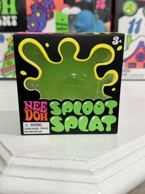 Schylling NeeDoh SPLOOT SPLAT Nee Doh Squishy Green Sealed Authentic    Rare