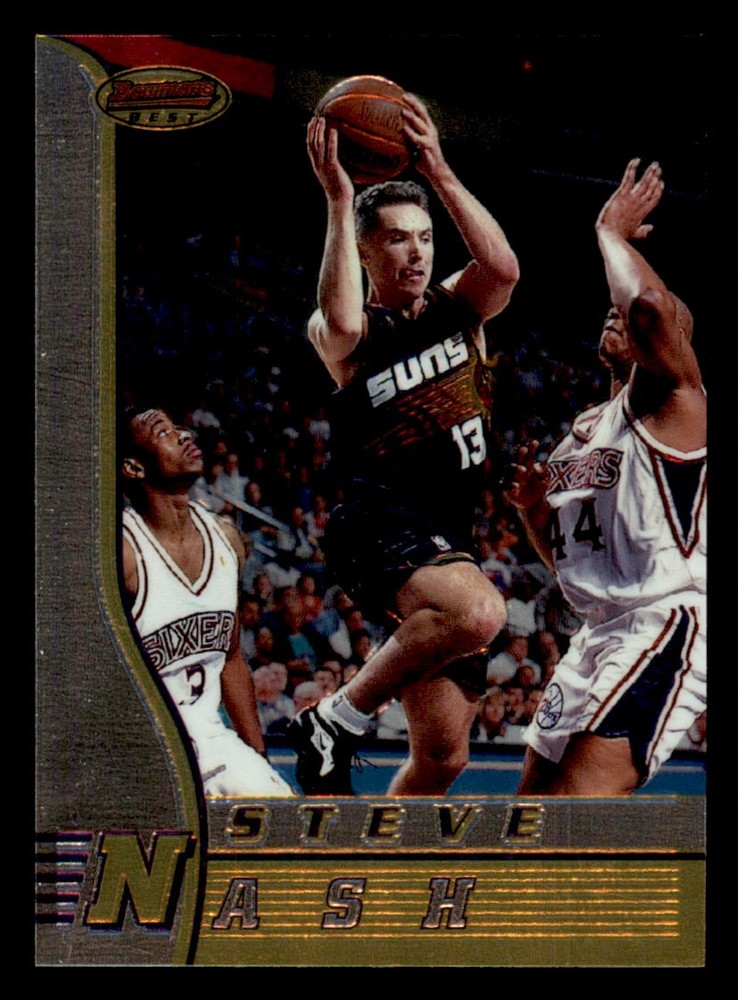 1996 Bowman's Best Steve Nash Rookie Card RC #R18