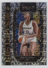 2024 Panini Select WNBA Unstoppable White Disco Prizm 64/75 Kalani Brown #4 1f7d