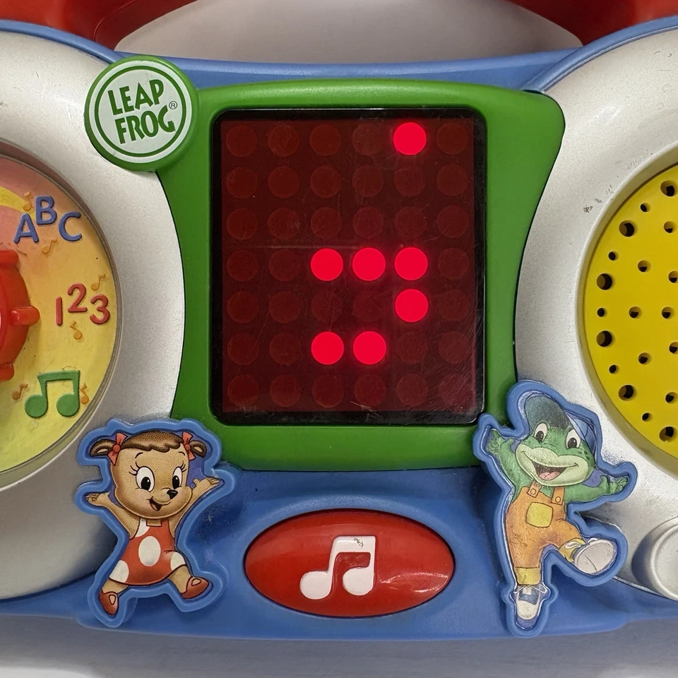 LeapFrog Fridge DJ Musical Toy – Works, Lights Up, Magnet Learning Radio RARE - Image 3 of 4