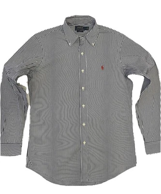 polo ralph lauren custom fit Striped Oxford Shirt Shirt .size M - Image 1 of 4