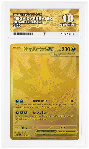 Mega Darkrai ex graded ACE 10 for sale on eBay