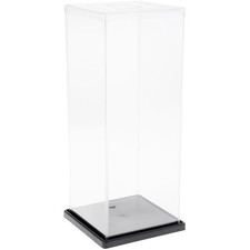 ExpoCase Plastic Folding Display Cover for Dolls 6.625" W x 6.625" D x 17.375" H