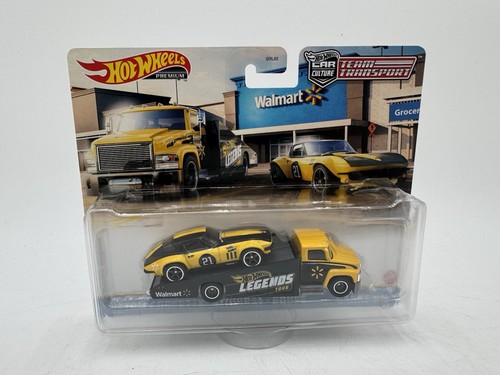 Hot Wheels Premium Team Transport Corvette Stingray Coupe/Carry On - Diecast Car - Bild 1 von 6