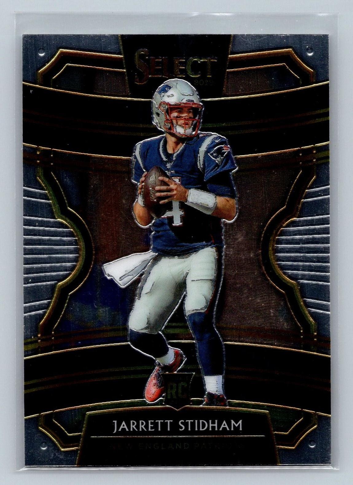 2019 Panini Select #75 Jarrett Stidham Rookie New England Patriots