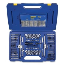 DeWalt 26377DC Machine Screw Fractional Metric Tap Hex Die Drill Bit Deluxe Set