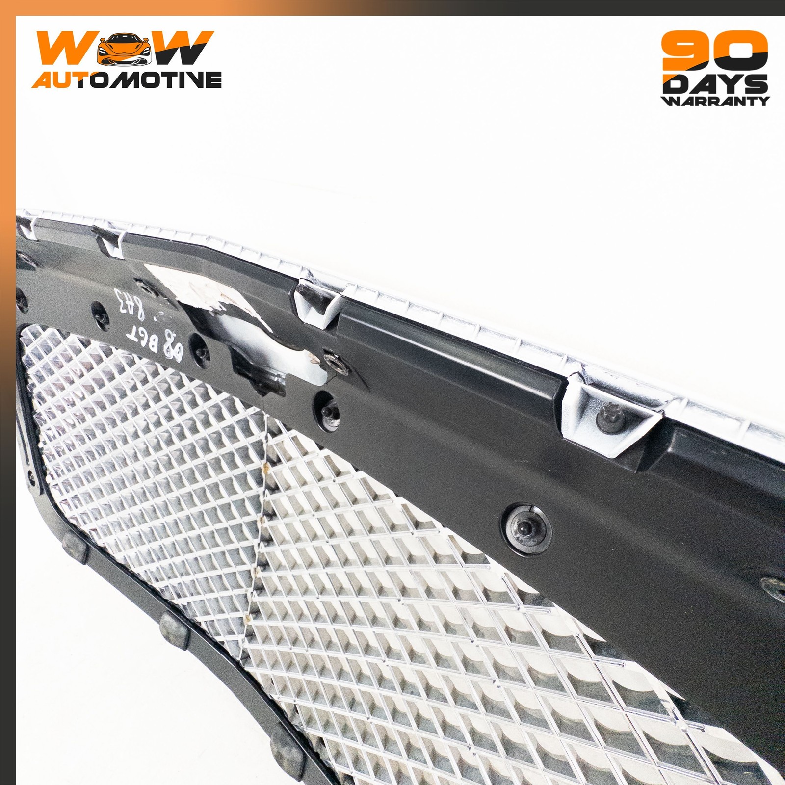 04-13 BENTLEY CONTINENTAL FLYING SPUR GT FRONT HOOD RADIATOR GRILLE BRACKETS OEM