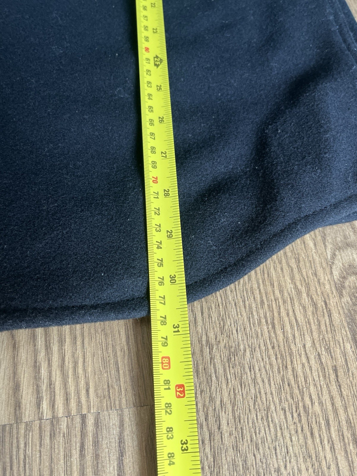 GAP Navy Blue Button Jacket Size Large Wool Blend… - image 4