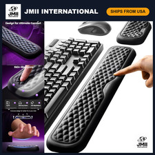 Ergonomic Wrist Rest Pad for Keyboard Mouse, Soft Memory Foam Arm Cushion, Off