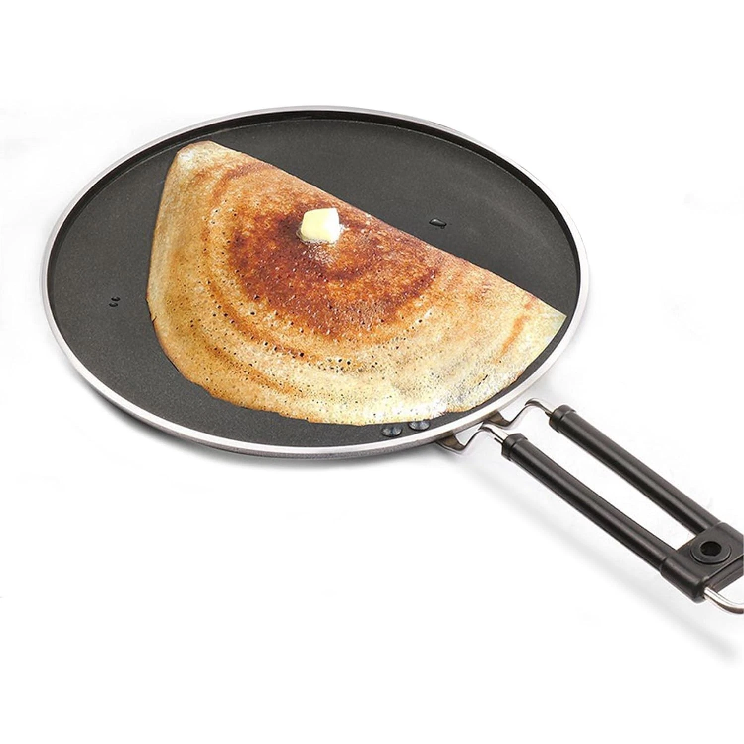 Milton Pro Cook Black Pearl Nonstick Dosa Tawa Induction Gas Compatible