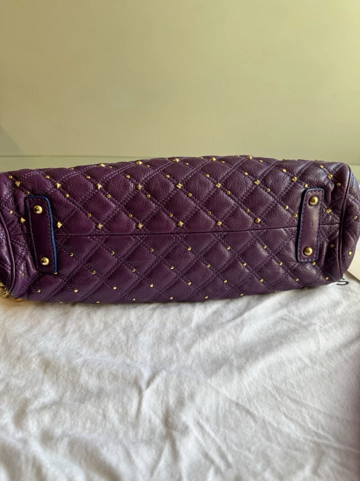 Bolso Marc Jacob Cecilia Cuero Tachonado Stam Como Nuevo Foto 3 de 4