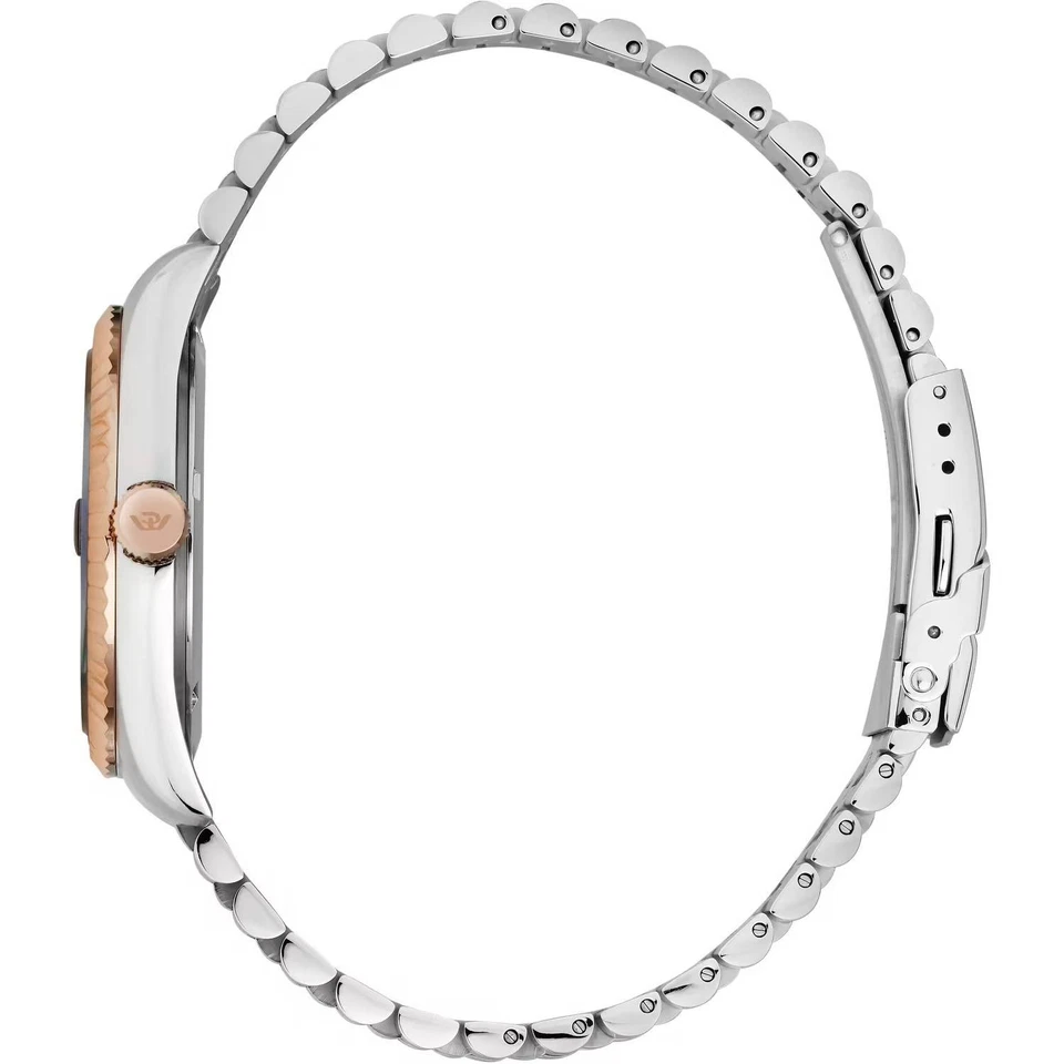 Orologio Philip watch Caribe R8253597118 Uomo 39mm Blu Bicolore oro rosa - Immagine 4 di 4