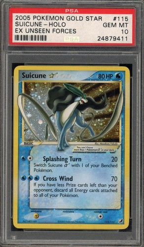 Suicune ★ graded PSA 10 for sale on eBay