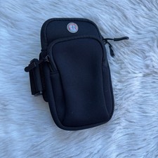 Black Neoprene Phone Armband Case