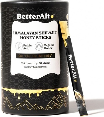Pure Himalayan Shilajit Sticks with Organic Honey, Saffron | Easy to Consume Shi