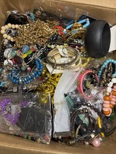 Pound Vintage to Now Costume Jewelry Good Use Wear Broken Craft Harvest Lot