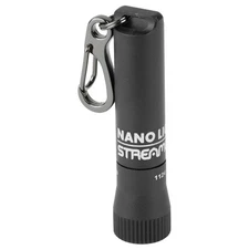 Streamlight Nano Light® II Miniature Keychain LED Flashlight Black 73020