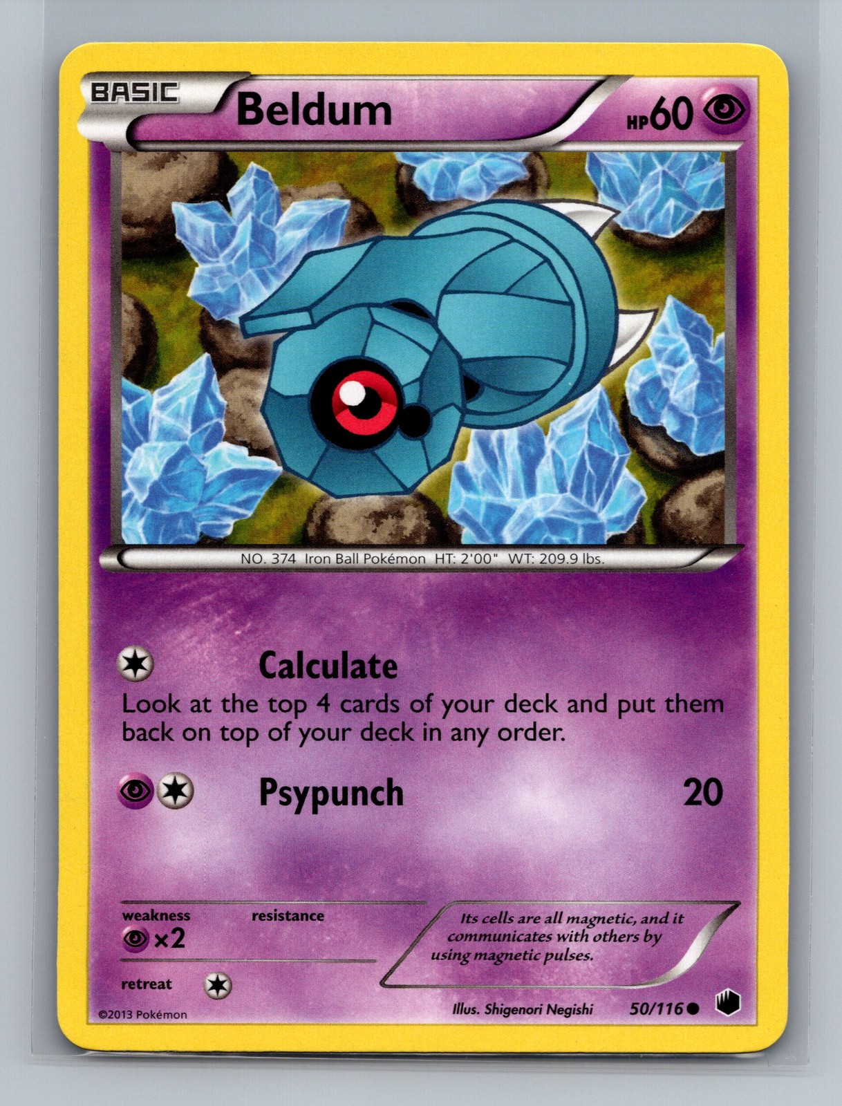 Plasma Freeze #50/116 Beldum