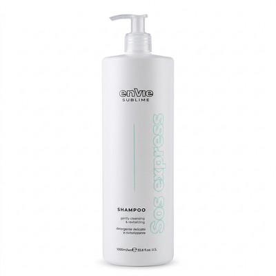 envie SOS Express Shampoo Feuchtigkeit trockenes Haar feines krauses Volumen 1L
