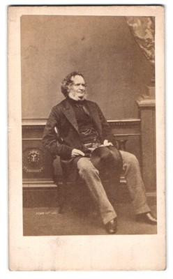 Fotografie Jos. Aibl, München, Portrait Edward Smith-Stanley, 14. Earl of Derby 