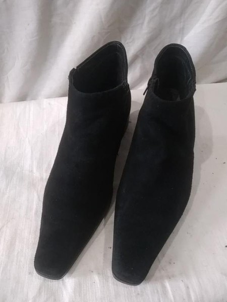 Men Alberto Guardiani Boots Black Suede 42