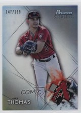 2021 Bowman Sterling Prospects Refractor 147/199 Alek Thomas #BSP-8 0n64