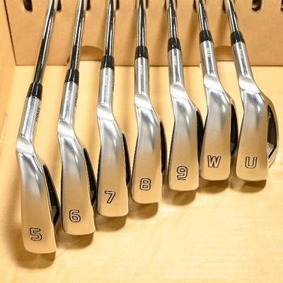 Ping G410 Eisensatz 5-W,U 7tlg Flex Stiff N.S.PRO ZELOS 7 Stahl