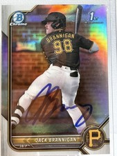 Jack Brannigan - 2022 Bowman Draft Chrome 1st Bowman Prospect Autograph AUTO