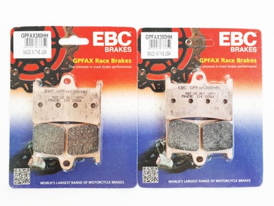 2x EBC Sintermetall Rennbremsbeläge für Yamaha YZF-R1 -R6 FZ8 Fazer MT-10