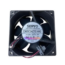 1 Pc. New CNDC24Z7C-042 Inverter Cooling Fan 12038 DC24V 0.37A 9W 12CM 2Pin