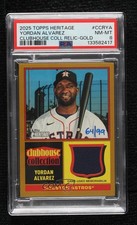 2025 Heritage Clubhouse Collection Relic Gold 64/99 Yordan Alvarez PSA 8 1h7d