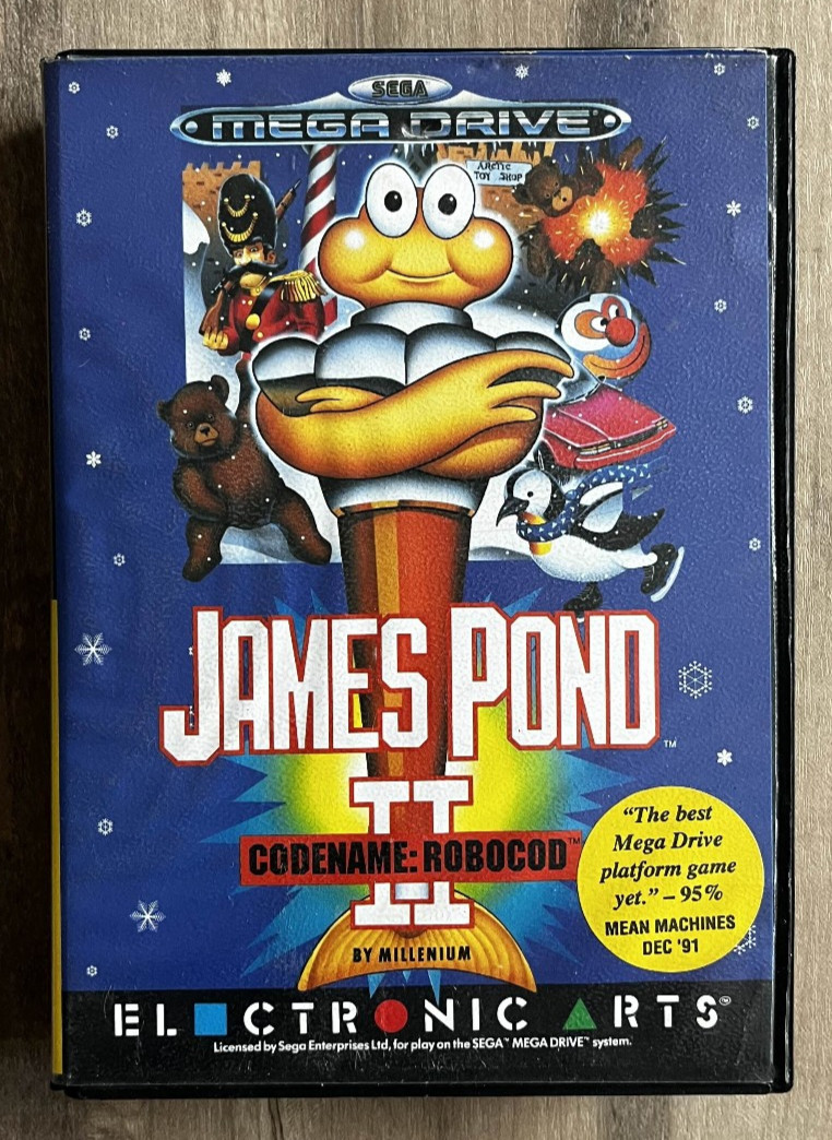 James Pond II / 2 Codename : Robocod - SEGA Megadrive - Complet PAL FR