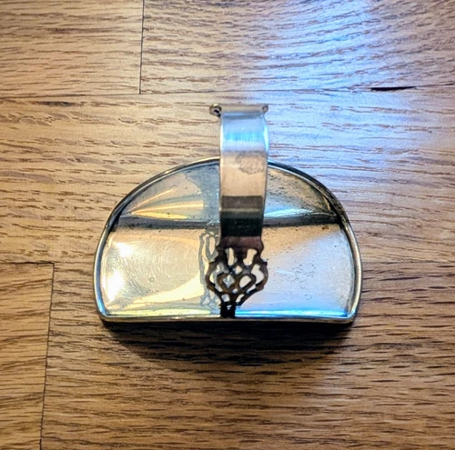 Lunt Vintage Sterling Silver Chippendale Cigarette Basket